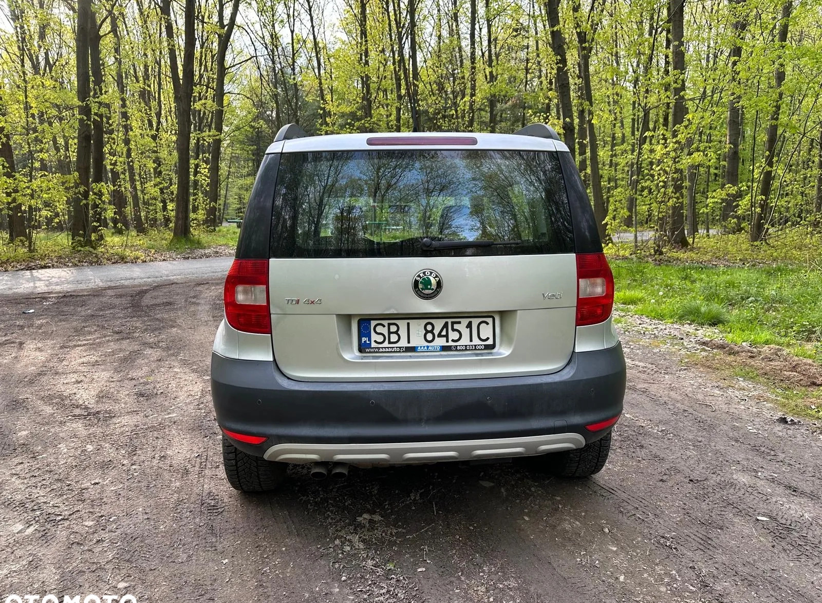 Skoda Yeti cena 28500 przebieg: 179500, rok produkcji 2009 z Biała małe 67